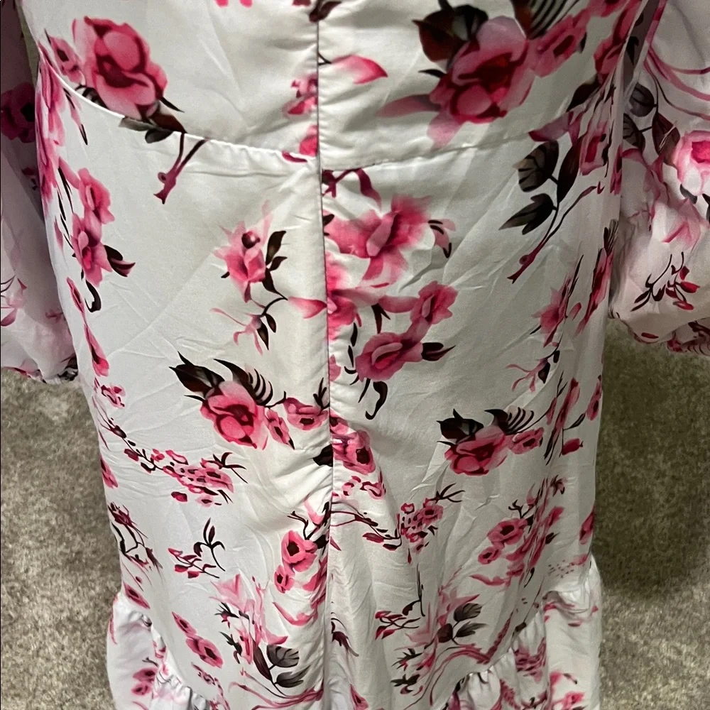 Floral Long Sleeve Maxi Dress - Picture 9 of 14